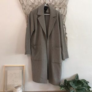 Grey Duster Coat
